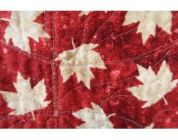 Glorious and Free by Brandy Maslowski - Back of Quilt Detail