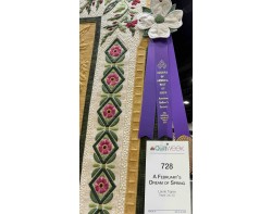 A Februarys Dream of Spring by Laurie Tigner - Best of Show Ribbon and Sign