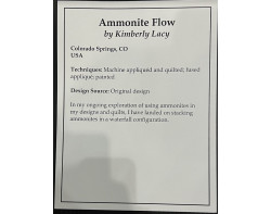 Ammonite Flow by Kimberly Lacy - Sign