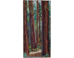 Glimpse Into the Forest by Pat Durbin (Photo from Quilts, Inc.)
