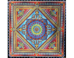 Royal Treasure by Marilyn Badger (Photo from Quiltfest - Mancuso Shows Facebook Page)