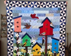 My Birdhouse Quilt