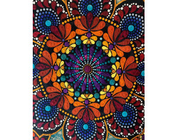 Pathfinder by Kyra Reps - Center (Photo from Road to California Quilters Conference and Showcase Facebook Page)