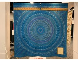 Eternal Beauty by Sherry Reynolds - Back of Quilt Eternal Beauty by Sherry Reynolds - Back of Quilt