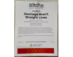 Journeys Arent Straight Lines by Sheri Cifaldi-Morrill - Sign