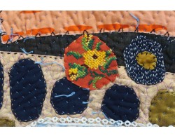 Yes More Please! by Heidi Parkes, Additionally Pieced and Quilted by Zak Foster - Detail 5