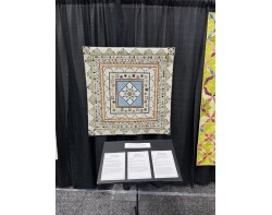 Hallelujah by Betty Chouinard, Quilted by Flo Verge - Viewed from a Distance