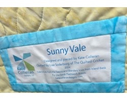 Sunny Vale by Kate Colleran - Label