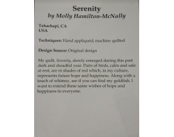 Serenity by Molly Hamilton-McNally - Sign