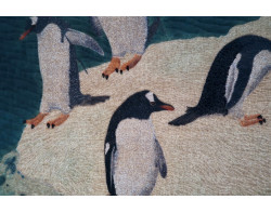 Penguin Playground by Sue Sherman - Back of Quilt 2