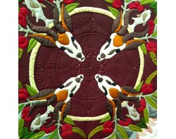 Two Halves Make Us Whole by Claire Wallace and Telene Jeffrey - Detail 1 (Photo from Hester Helena Jeffrey Facebook Page) Two Halves Make Us Whole by Claire Wallace and Telene Jeffrey - Detail 1 (Photo from Hester Helena Jeffrey Facebook Page)