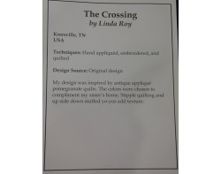 The Crossing by Linda Roy - Sign