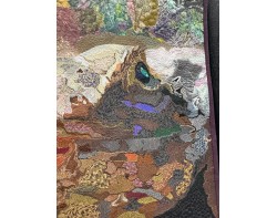 My Texas Spiny Lizard Muse by Lori Cook - Detail 1