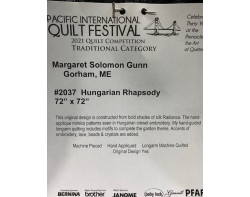 Hungarian Rhapsody by Margaret Solomon Gunn - Sign
