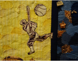 Baseball: As American as Apple Pie and Quilts by Holley Junker - Detail 2