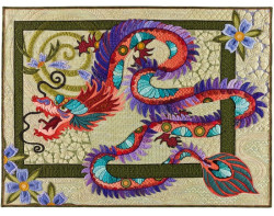 The Quilt with the Dragon Tattoo