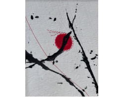 Branches Red by Sherri Lipman McCauley - Detail 1
