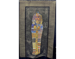 Wonderful Things - 100 Years of King Tutankhamun by Sally White Pelikan with Bits Art Quilters