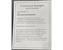 A Crowd of Strangers by Jill Kerttula - Sign