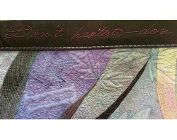 The Visitation by Ricky Tims - Border with Poem