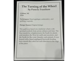 The Turning of the Wheel by Pamela Trantham - Sign