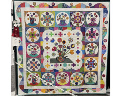 Tea Party by Judy Ballance, Quilted by Patty Wilson