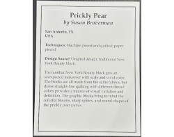 Prickly Pear by Susan Braverman - Sign