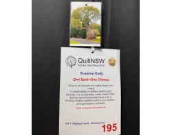One Earth-One Chance by Susanne Cody - Boab Tree Photo and Sign (Photo from berninaaustralia Instagram)