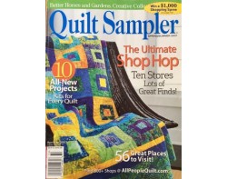Better Homes and Gardens Quilt Sampler Magazine Featuring All Squared Up by Patty Murphy on the Cover (Spring 2007)