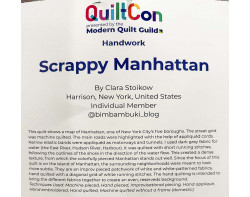 Scrappy Manhattan by Clara Stoikow - Sign (Photo from thenotsodramaticlife.com)