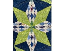 LeMoyne Star Modern by Michelle Baker - Center