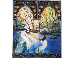 Wetland Romance by Kathy McNeil (Photo from Kathy McNeil Facebook Page - Kathy McNeil Art Quilts)