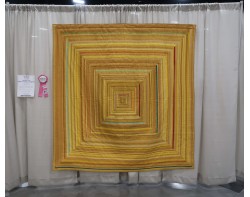 Jordan Year (Quilt of Golden Delights) by Laura Hartrich - Viewed from a Distance
