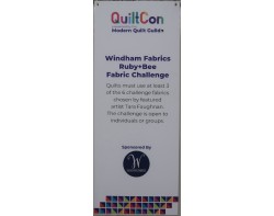 Windham Ruby+Bee Fabric Challenge Sign