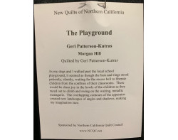 The Playground by Geri Patterson-Kutras - Sign