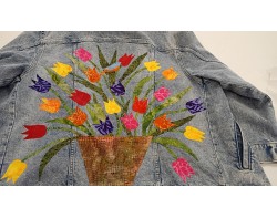 Appliqued Jacket