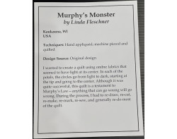 Murphys Monster by Linda Fleschner - Sign