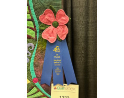 Song of Alaska by Karen Watts, Quilted by Sam Alberts - First Place Ribbon Small Wall Quilts: Quilter’s Choice Ribbon