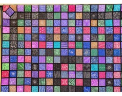 365 Free Motion Quilting Designs by Leah Day - Detail 1 (Photo by Gregory Case)