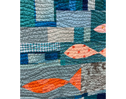 Shoals Quilt by Andrea Hardy and Fern Royce - Detail 1
