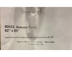 Autumn Swag by Linda Roy - Sign