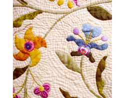 Floral Sampler by Deborah Kemball - Detail 1 (Photo from Deborah Kemball website, deborahkemball.com)