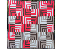 Solomons Stripes by Ethylene Ziegler (Photo from quiltcon.com)