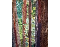 Glimpse Into the Forest by Pat Durbin - Detail 1