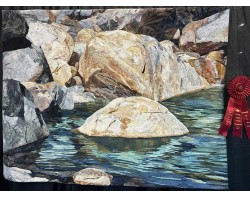 Boulders at Lower Yosemite Falls by Sandra Mollon