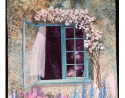 Garden Window by Bonnie Langenfeld - Top Half