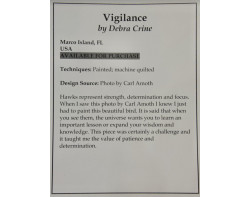Vigilance by Debra Crine - Sign