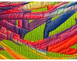 Waltzing Silks by Betty Hahn - Detail 1
