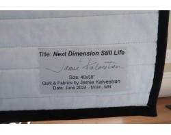 Next Dimension Still Life by Jamie Kalvestran - Label Next Dimension Still Life by Jamie Kalvestran - Label