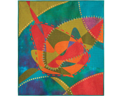 Mix and Mingle by Barbara Oliver Hartman (Photo from americanquilter.com)